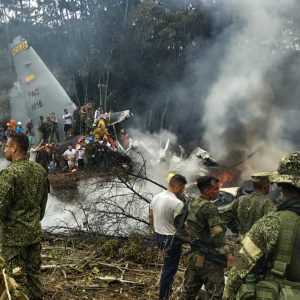 Colombian Military Plane Crash Kills 66 and Injures Dozens