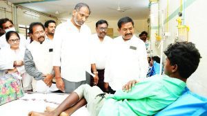 Markapuram bus fire: health condition of injured passengers stable