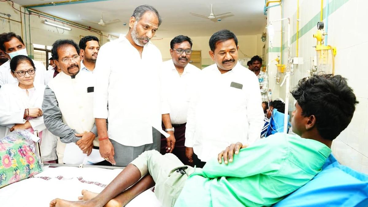 Markapuram bus fire: health condition of injured passengers stable