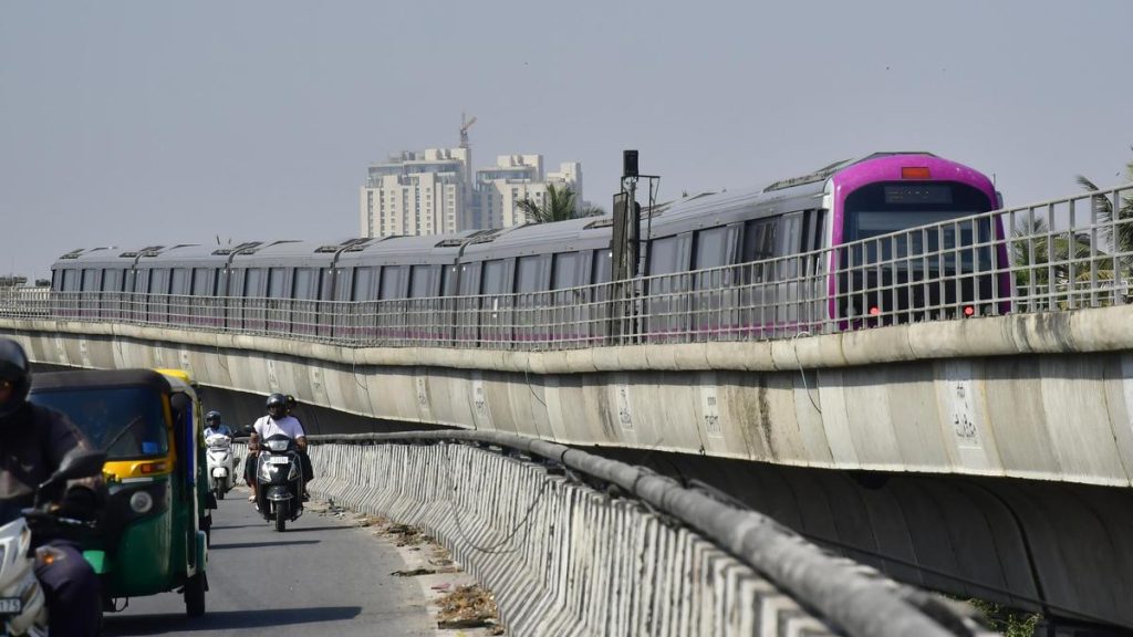 Bengaluru Metro services disrupted on Purple Line for maintenance