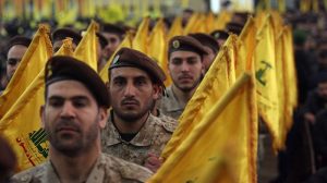 Hezbollah militants make their way into