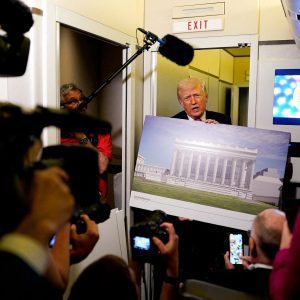 Trump Reveals New Look for White House Ballroom After Times Article