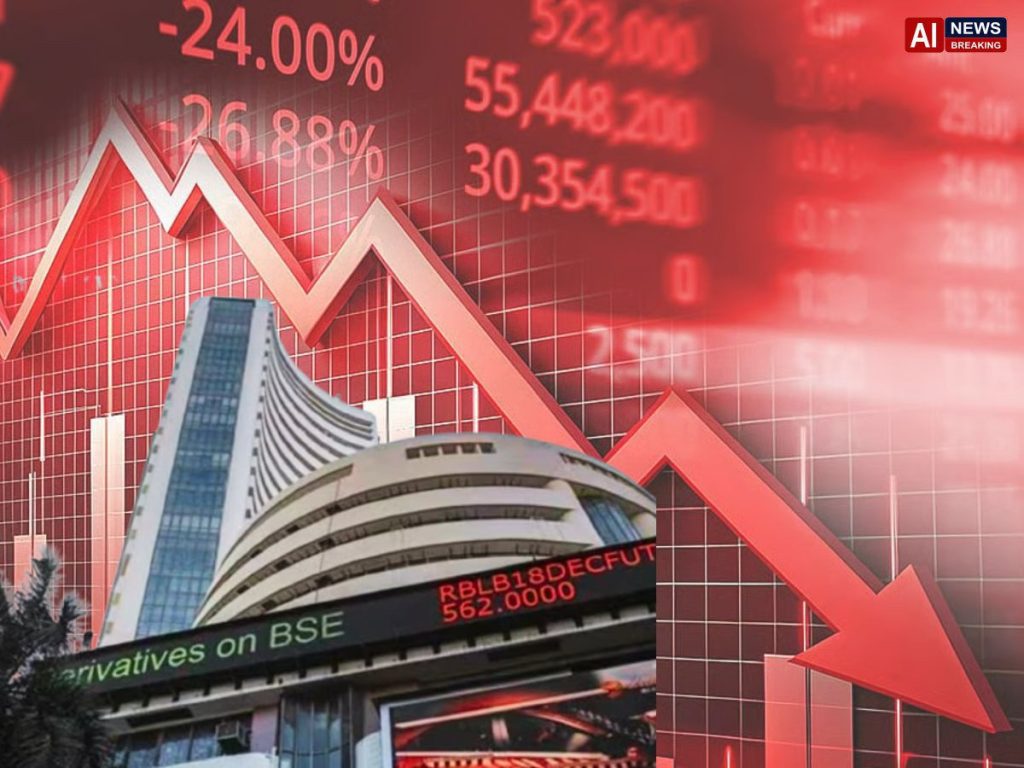 Sensex falls 183 points as Nifty slips below 24,250
