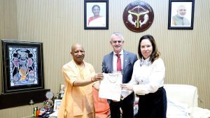 Canadian High Commissioner meets Uttar Pradesh CM Yogi to discuss investment