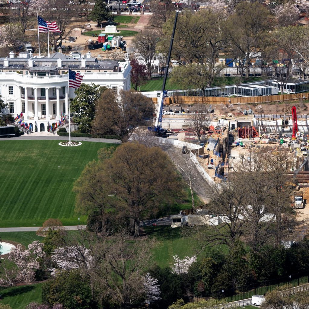 White House Secures Foreign Steel for Trump’s Ballroom Project