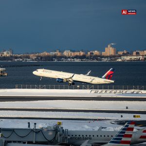 Delta Flight Bound for New York Diverted to Boston as Heavy Rain and Storms Disrupt Travel Across Northeast