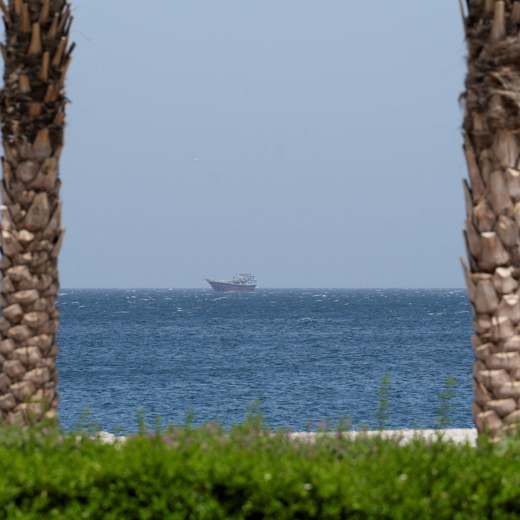 Two Iran-Linked Vessels Transit Strait of Hormuz Hours Before U.S. Blockade