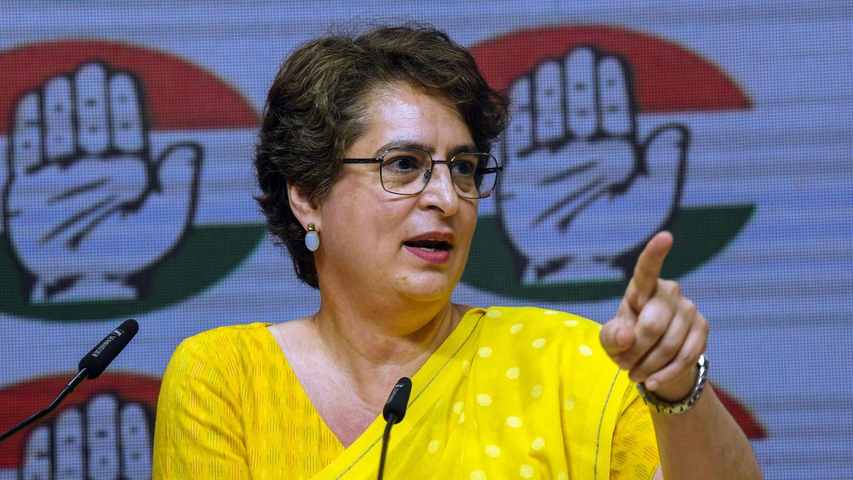 Priyanka Gandhi Slams BJP Over UP Women Violence
