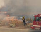 California Wildfire Contained: Springs Fire Burns 4,100 Acres, Crews Make Progress