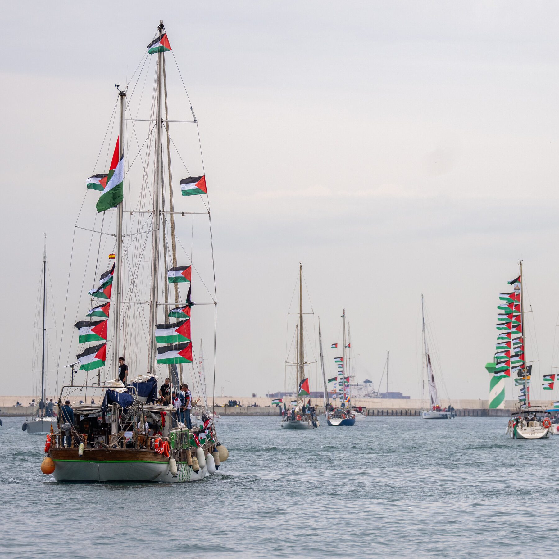 Gaza Aid Flotilla Intercepted Off Greek Coast, Fueling International Outrage