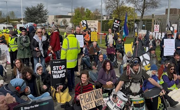 RAF Lakenheath Peace Camp Protest: Seven Arrested on Suspicion of Supporting Palestine Action