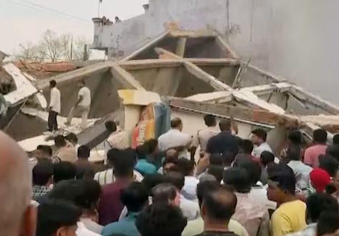 Building Collapse in Madhya Pradesh’s Anuppur Leaves Multiple Feared Trapped in Rubble