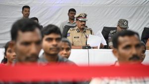42 Maoist cadres surrender with arms and gold before Telangana police