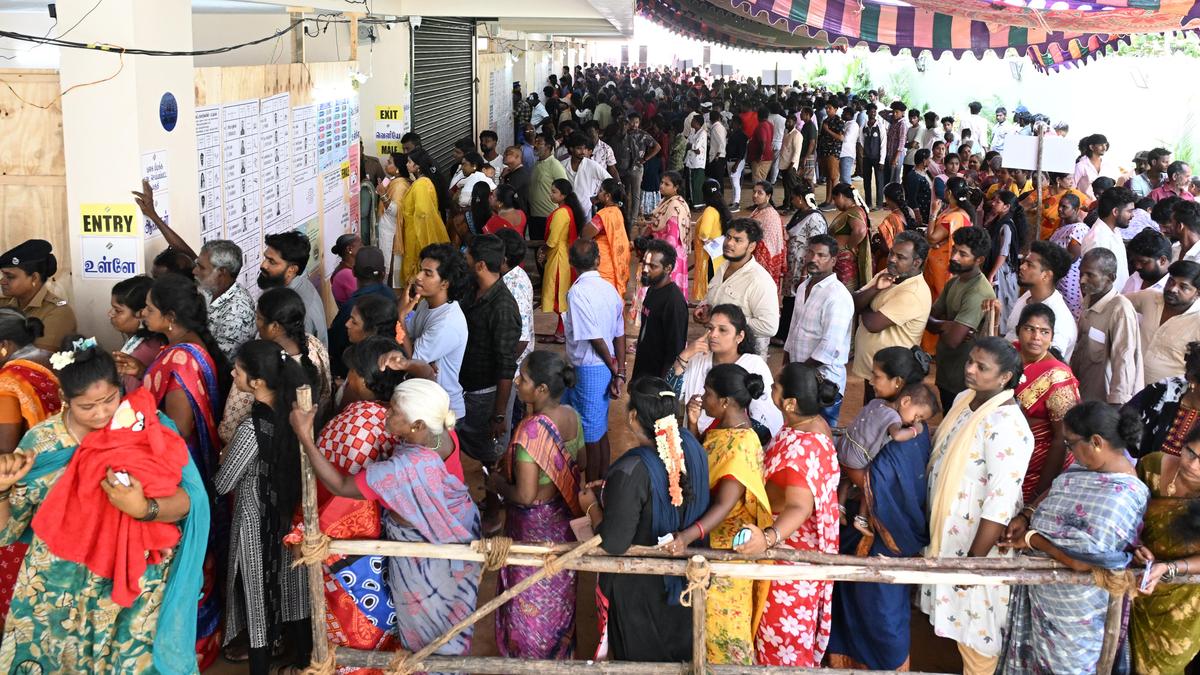 Tamil Nadu Election Sets Record: 50 Lakh More Voters Cast Ballots in Chennai Election