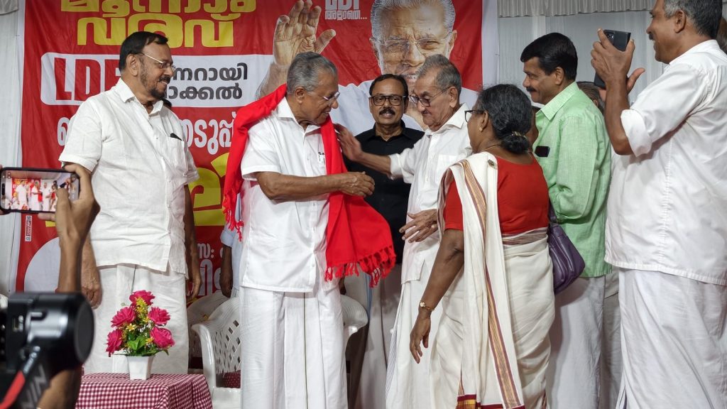 ‘Third coming’: On last stretch of campaign at his record-breaking seat, Kerala CM Pinarayi Vijayan sees rousing welcomes, flash mobs