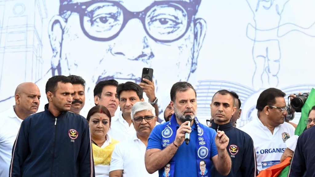 RSS-BJP's main objective is to finish off Constitution: Rahul Gandhi