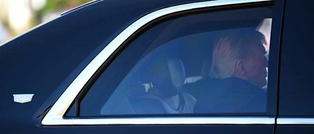 President Trump Makes Rare Appearance at Supreme Court for Oral Arguments