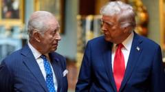 “King Charles III Navigates Delicate Diplomacy Amid US-UK Tensions on Historic State Visit”