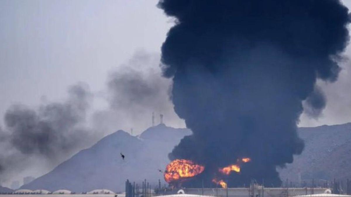 Iranian Drone Attack Sparks Fire at Kuwait Oil Headquarters in Daring Strike