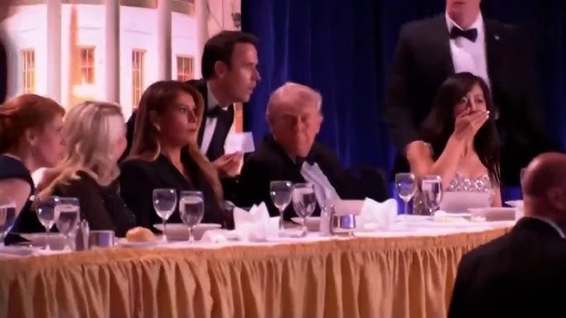 Chaos Erupts at White House Correspondents’ Dinner as Trumps Evacuated Amid ‘Loud Bangs’ in Washington D.C.
