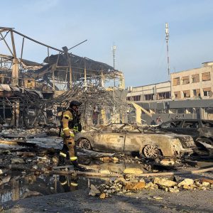 Deadly Russian Strikes Rip Into Ukrainian Cities