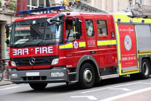 Firefighters tackle east London blaze