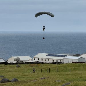 British Paratroopers Deliver Aid to Remote Islands With Possible Hantavirus Case
