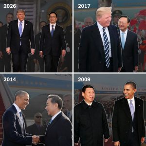 How China Sent a Message to Trump on His Arrival