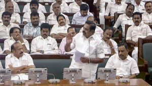 AIADMK legislature party splits vertically during trust vote in Tamil Nadu Assembly