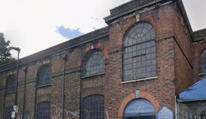 Fire at disused synagogue