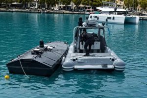 Mystery drone boat