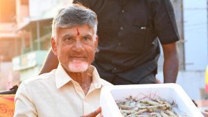 A.P. CM Naidu suggests adding shrimp to Indian Army’s menu amid U.S. tariff crisis