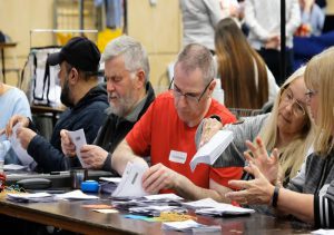 counting UK election