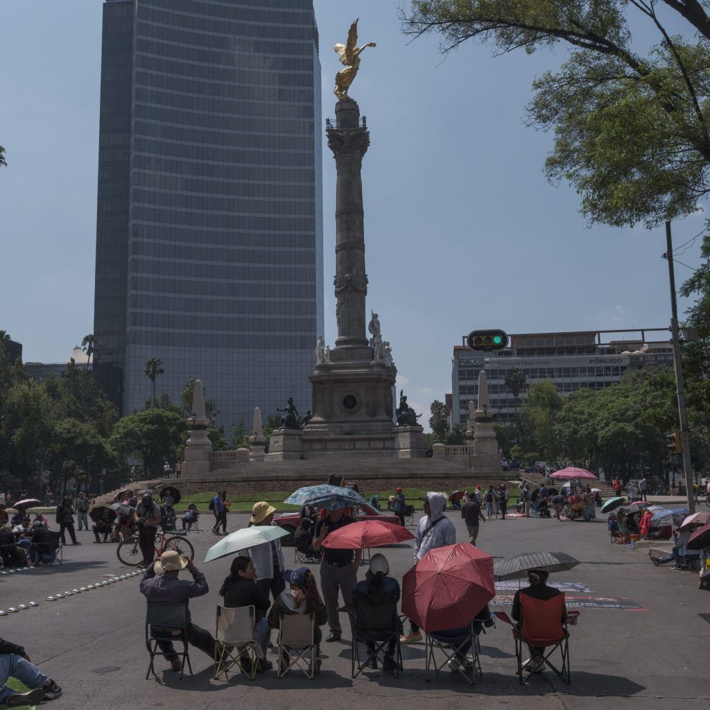 Mexico City Protests Go On Without Disrupting the World Cup Opening Ceremony