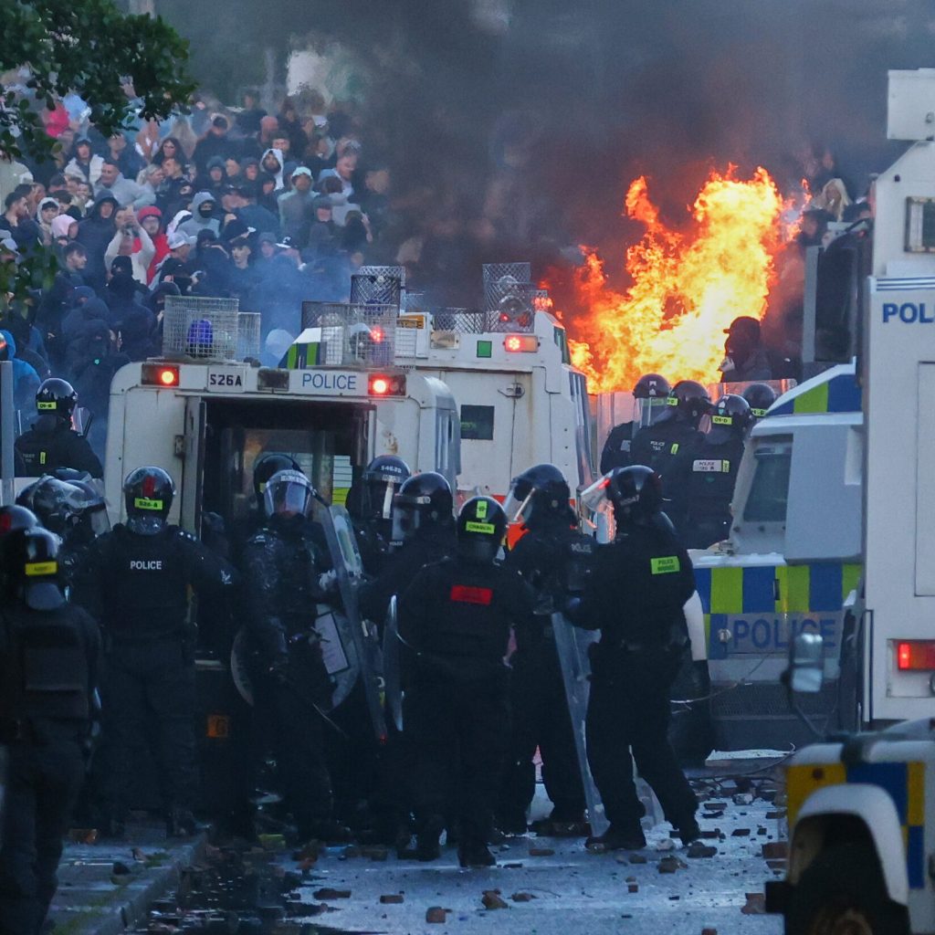 Anti-Immigrant Riots after Belfast Stabbing Leave City on Edge