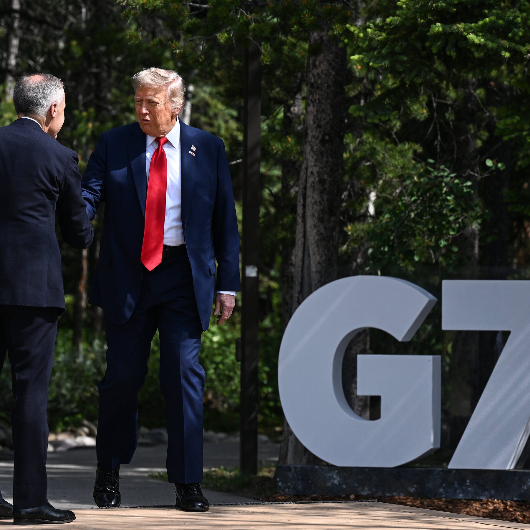 Trump attends G7 summits.