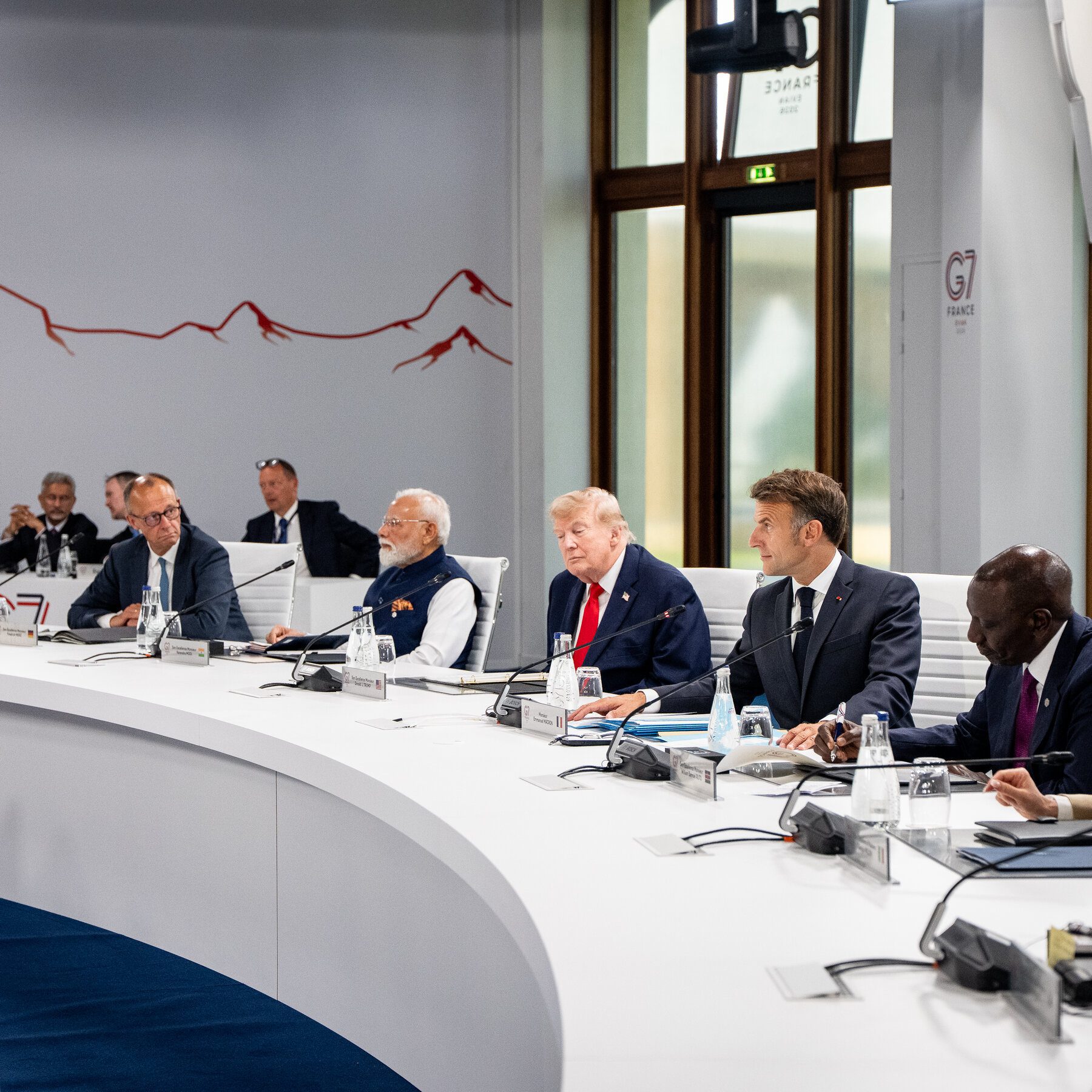 G7 Leaders Discuss Iran, Ukraine