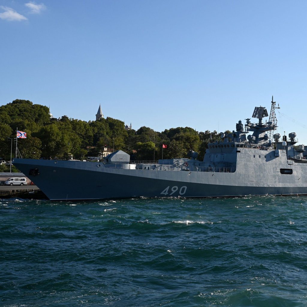 Russian Navy Ship Accused of Firing Warning Shots at U.K. Yacht