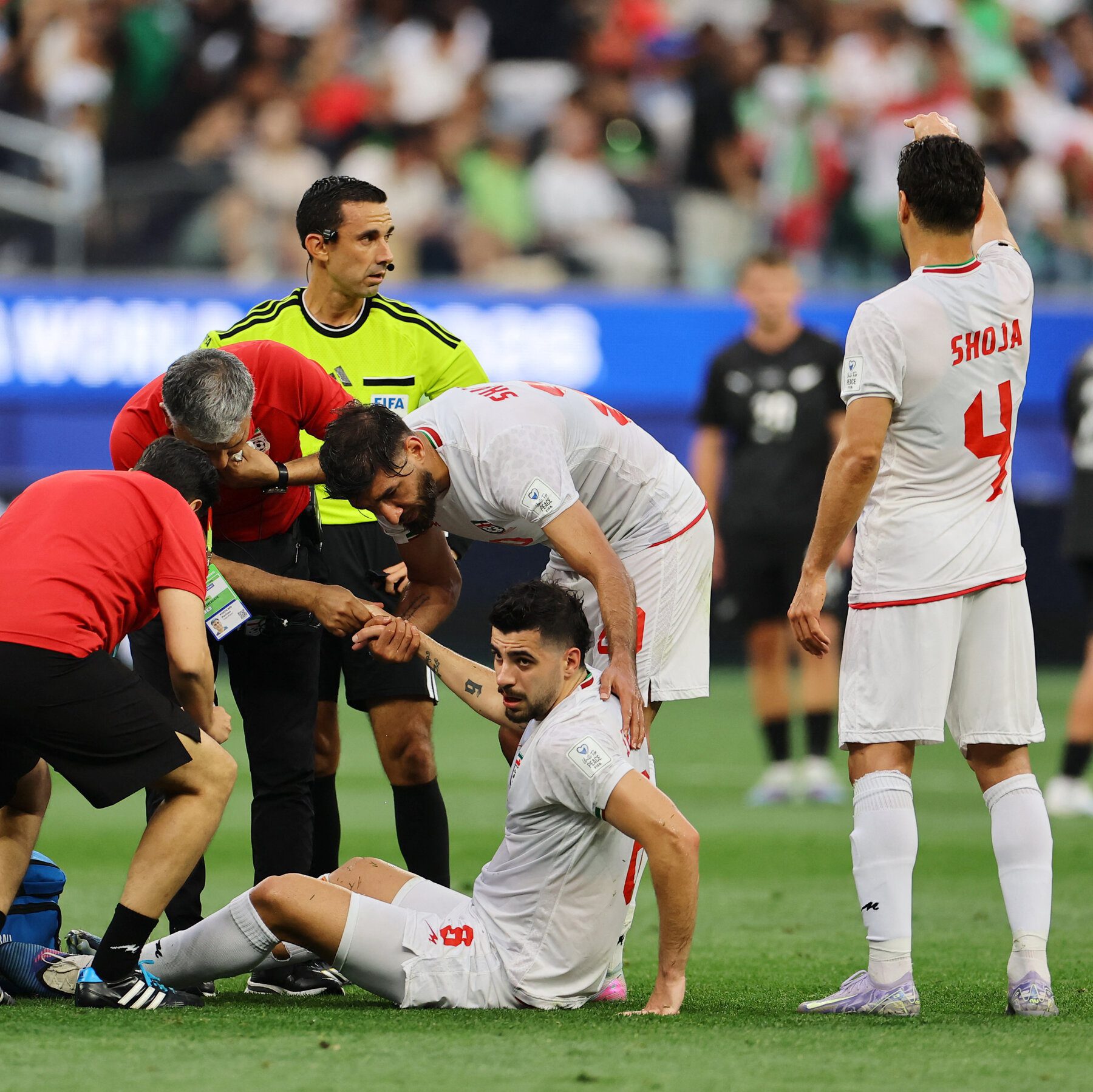 Iran’s Team Experiences Delayed Arrival and Security Checks at World Cup in Los Angeles.
