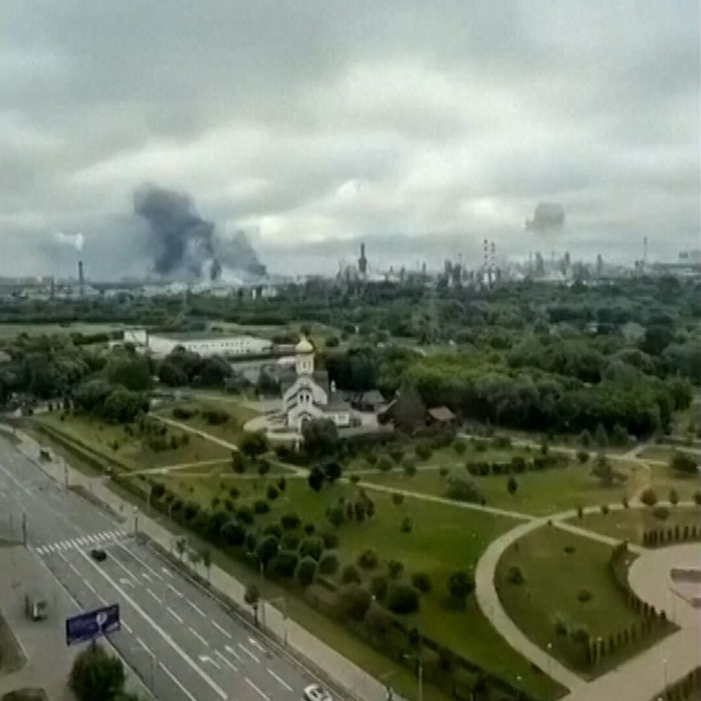 Moscow Refinery Blast May Have Been Caused by Friendly Fire, Video Suggests