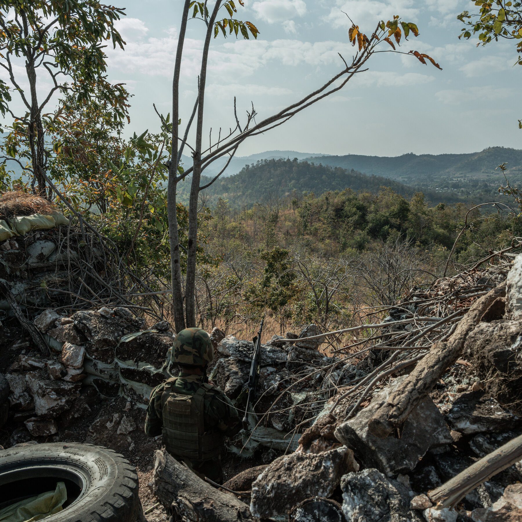 Myanmar conflict kills civilians.