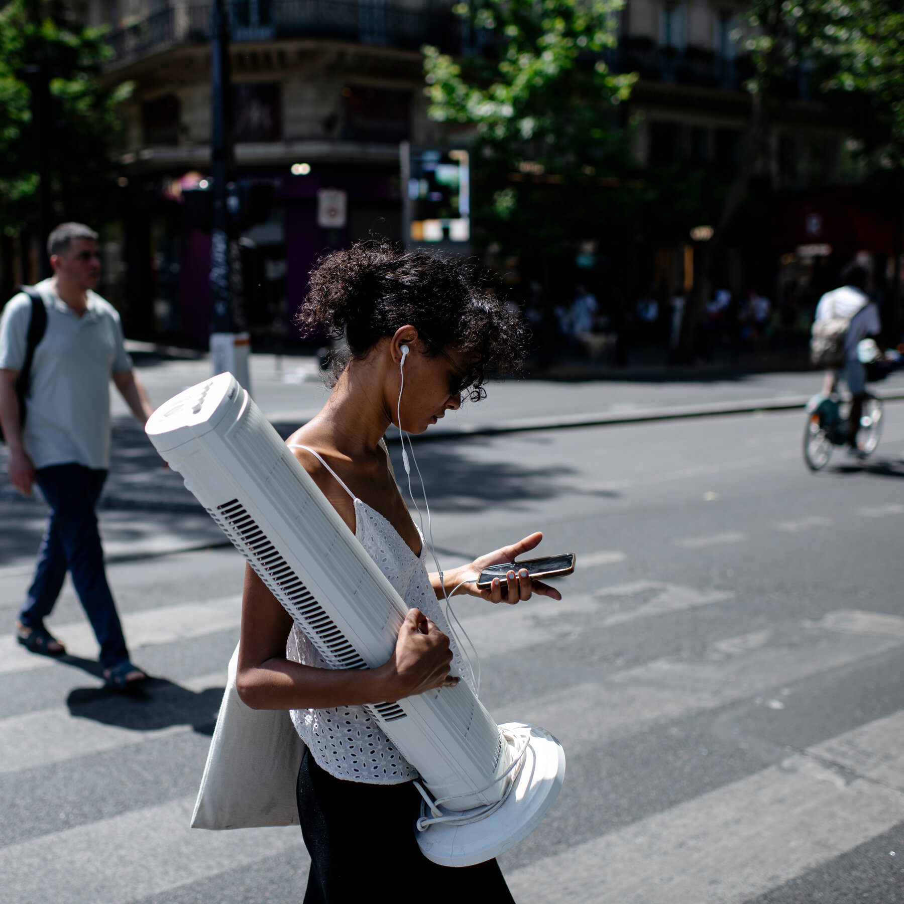 Heat wave hits Europe.