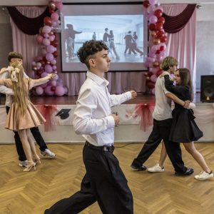The Prom Went On in Kyiv, but Masha’s Date Danced Alone