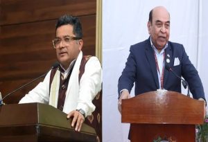 Ata Hasnain and MoS Pabitra Margherita