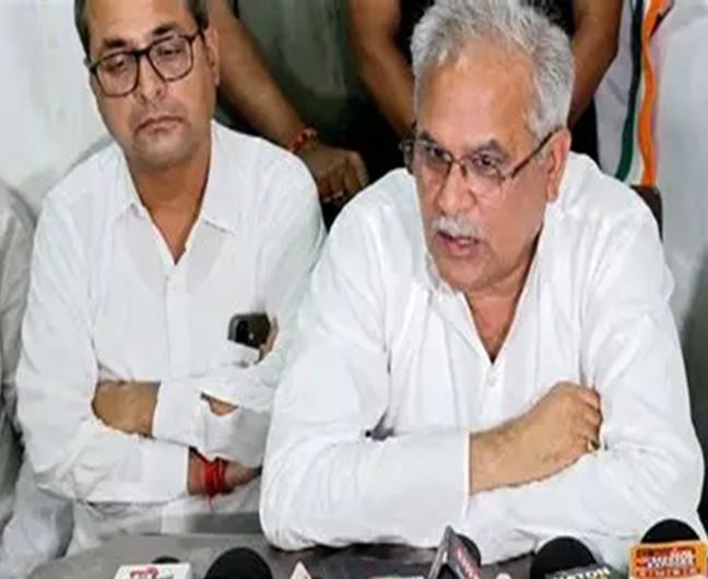 Bhupesh Baghel Alleges ‘Loot in Ram’s Name’, Slams Government Over Schools and Farmers
