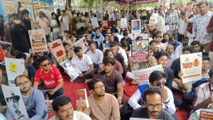 Sonam Wangchuk joins Cockroach Janta Party’s protest in Hyderabad; seeks Dharmendra Pradhan’s resignation