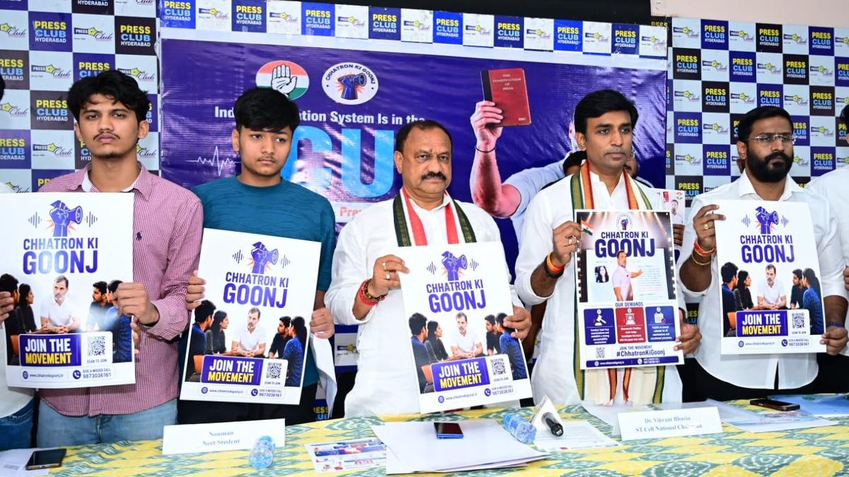 Congress launches ‘Chhatron Ki Goonj’ campaign