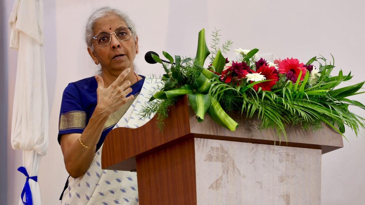 Finance Minister Nirmala Sitharaman promotes asset creation through State borrowing.