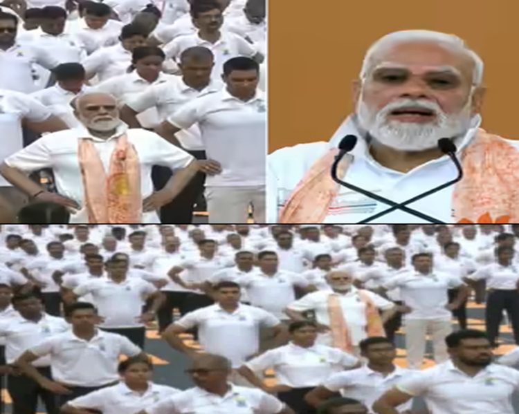 PM Narendra Modi leads ‘International Yoga Day 2026’ celebrations in Kolkata