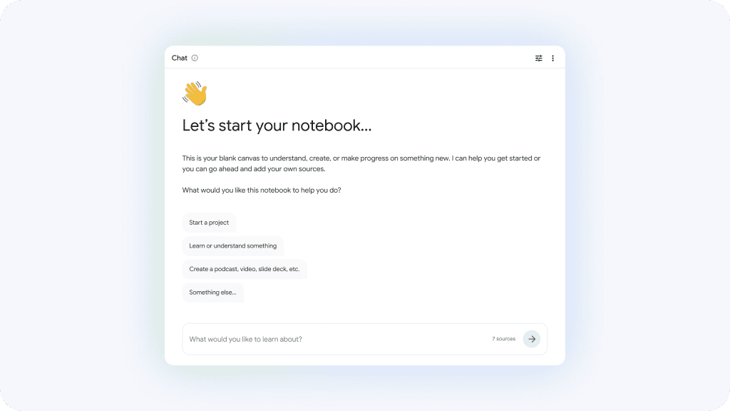 NotebookLM’s Gemini 3.5 upgrade adds a cloud computer and help finding sources